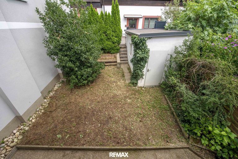 Garten Rückseite