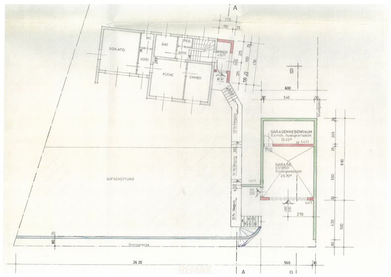 Plan - Garage