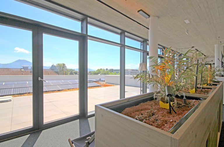 Glasfront