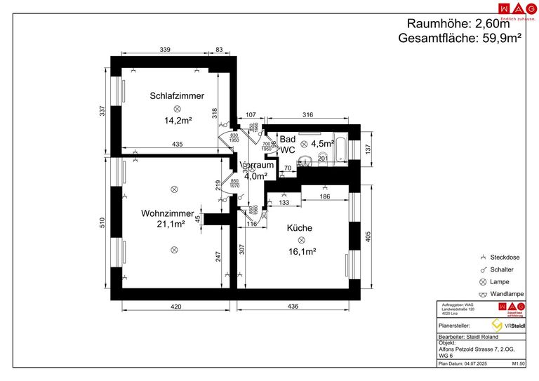 Wohnungsplan