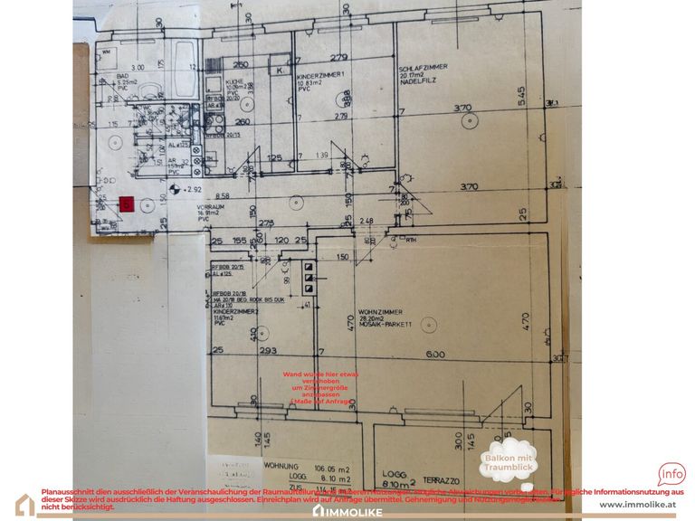 Grundriss Wohnung