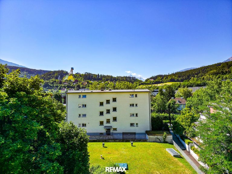 Aussicht vom Balkon