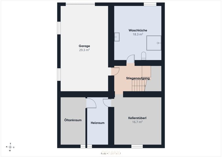 Hauptgebäude KG Plan