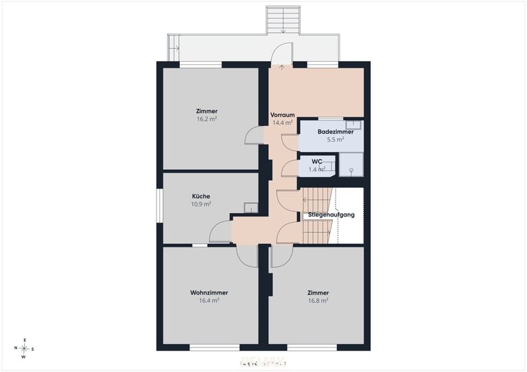 Hauptgebäude EG Plan