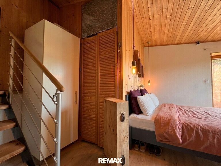 Elternschlafzimmer inklusive separatem Ankleidebereich