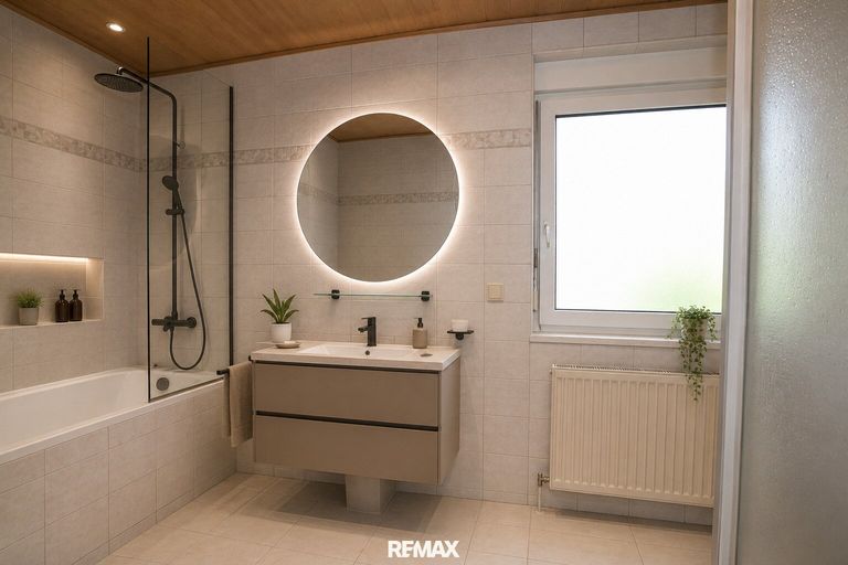 Badezimmer – virtuell eingerichtet