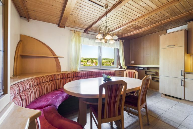 Blick zum Essbereich