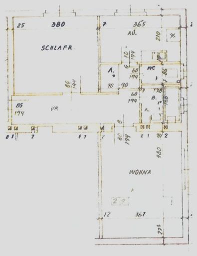 Jesuitenmühlstrasse Obj.3348 Plan