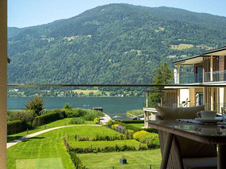 Ausblick vom Balkon