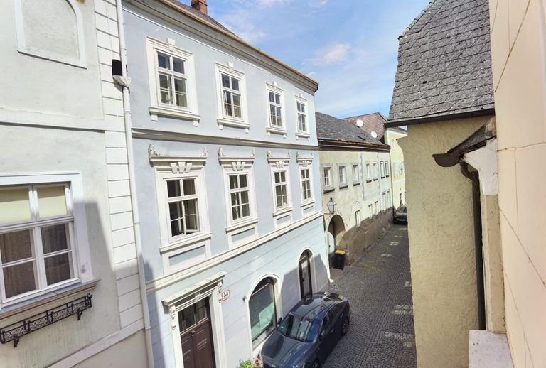 Ausblick ins historische Stein