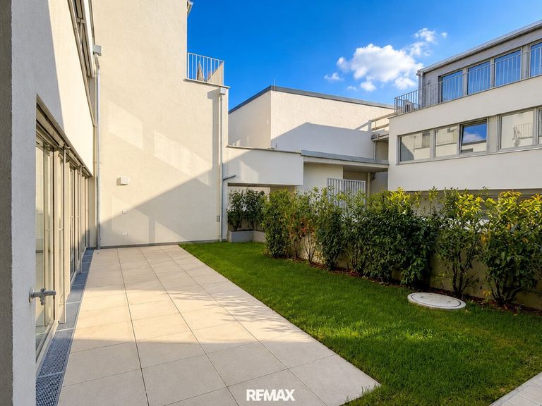 Terrasse und Garten