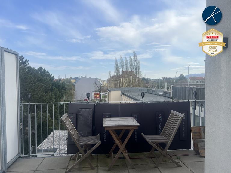 Teil der Terrasse