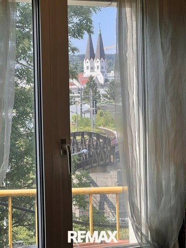 Küche-Ausblick über Wienfluss