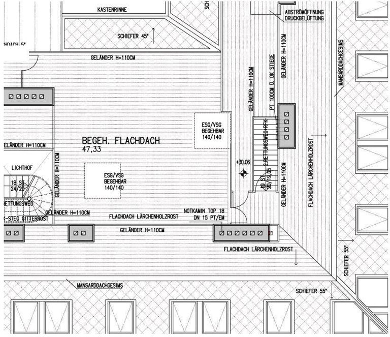 Plan Flachdach