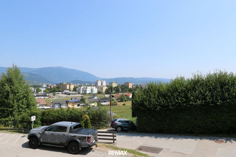 Aussicht vom Balkon