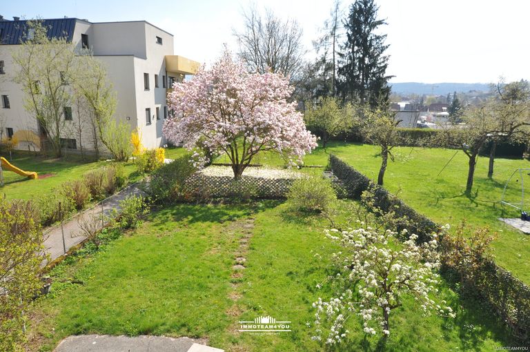 Garten im Frühling