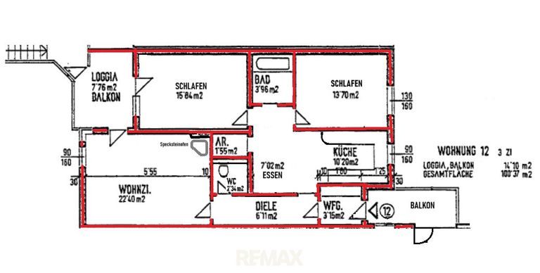 Grundrissplan