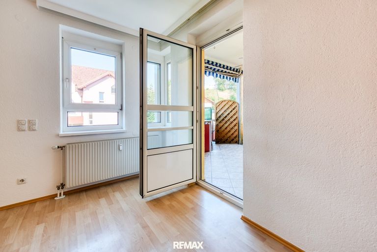 Wohnzimmerausgang zur Loggia