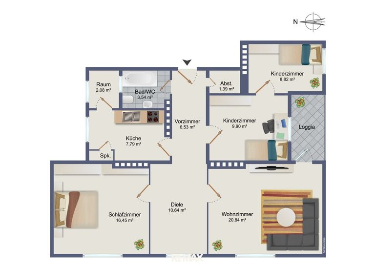 Grundrissplan