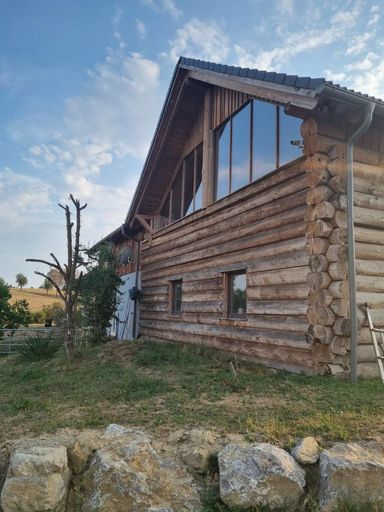 Holzblockhaus