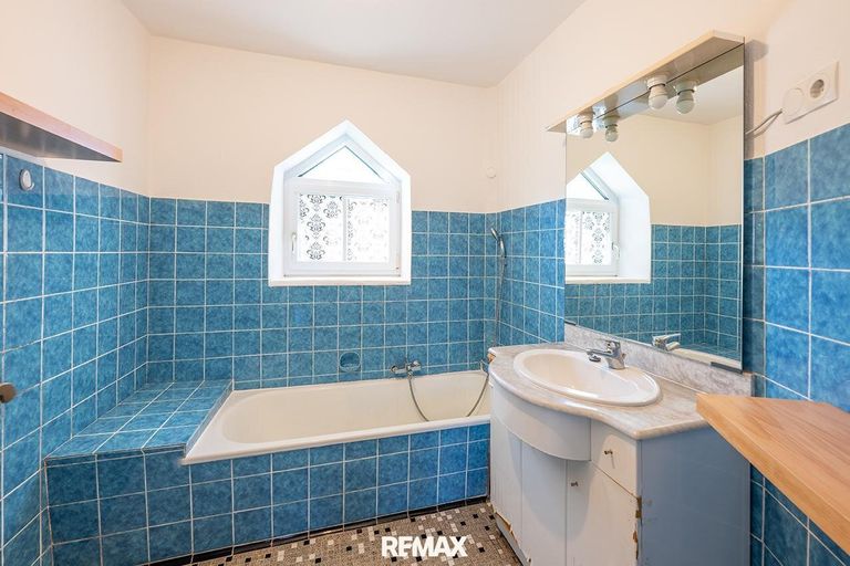 Badezimmer im Erdgeschoss