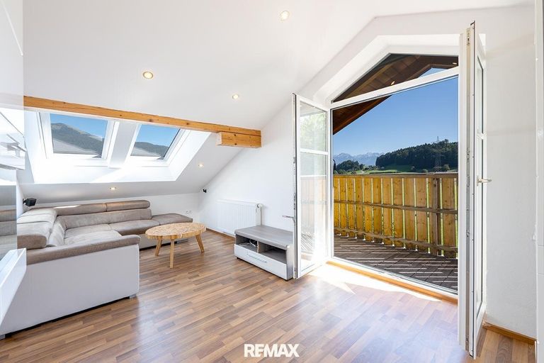 Zugang zum Balkon im 2. Obergeschoss