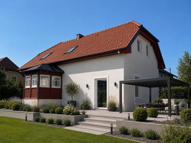 Garten KI generiert