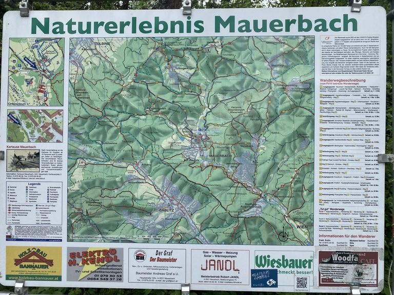 18 Mauerbachkarte
