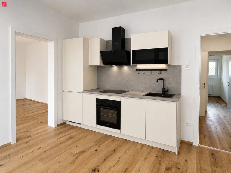 Wohnzimmer mit Einbauküche_ki-beispiel