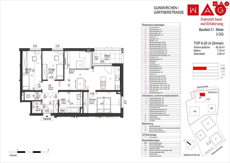 Wohnungsplan 2