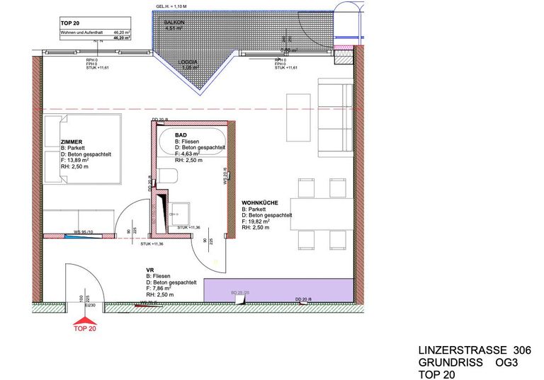 Wohnungsplan