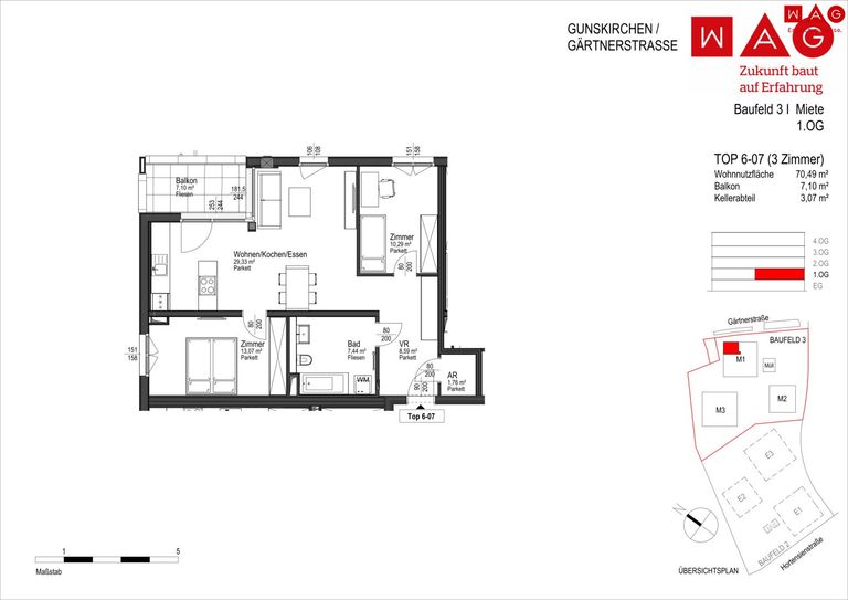 Wohnungsplan