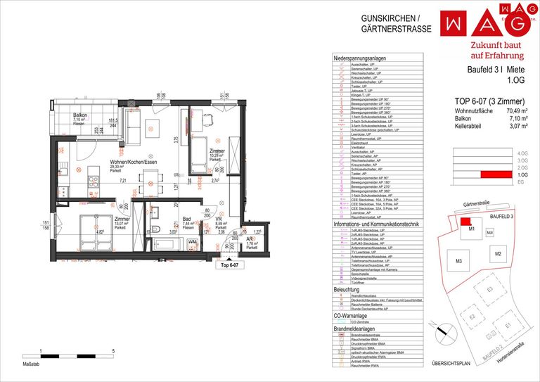 Wohnungsplan 2