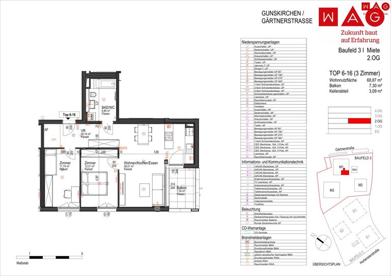 Wohnungsplan