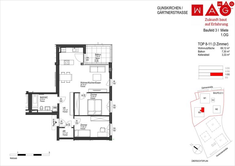 Wohnungsplan 2