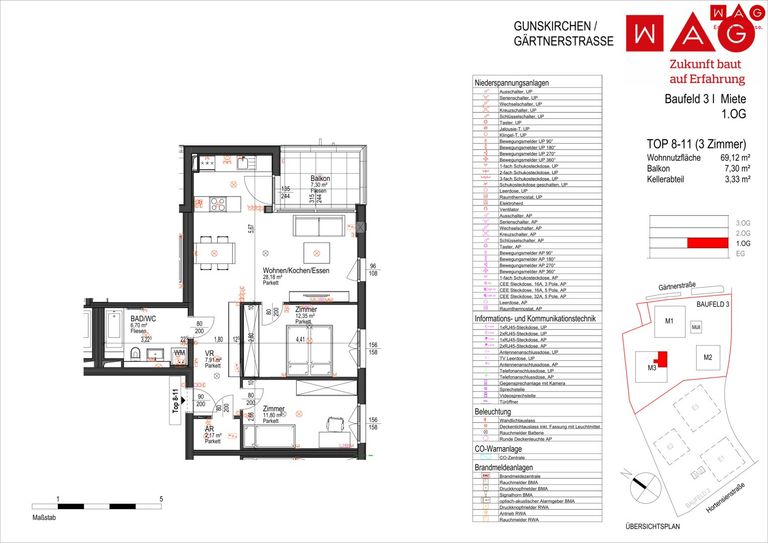 Wohnungsplan