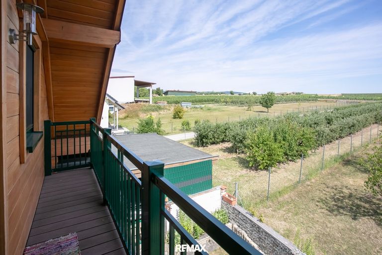 Ausblick Balkon
