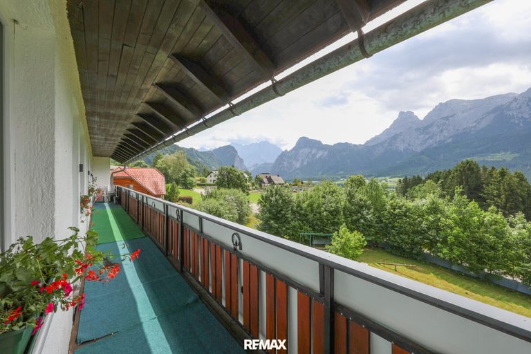 Ausblick Balkon