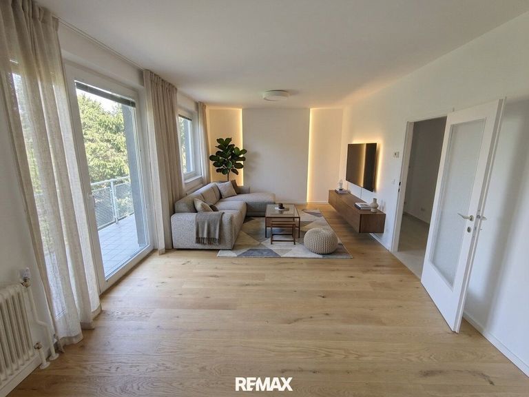 KI generierter Einrichtungsvorschlag Wohnzimmer