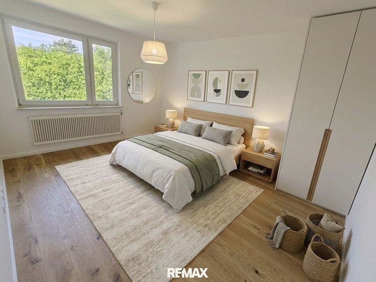 Schlafzimmer 1 - KI generierter Einrichtungsvorschlag