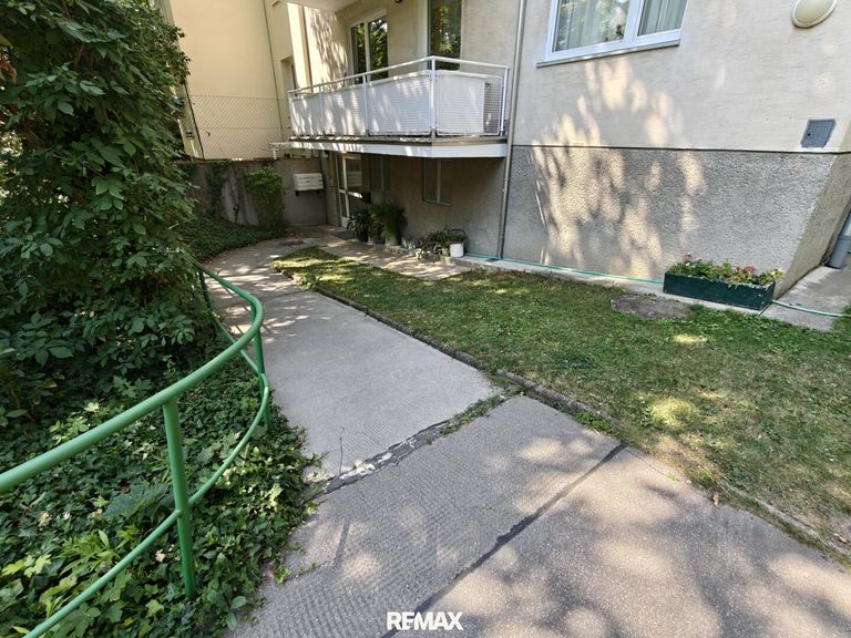 barrierefreier Zugang zum Haus