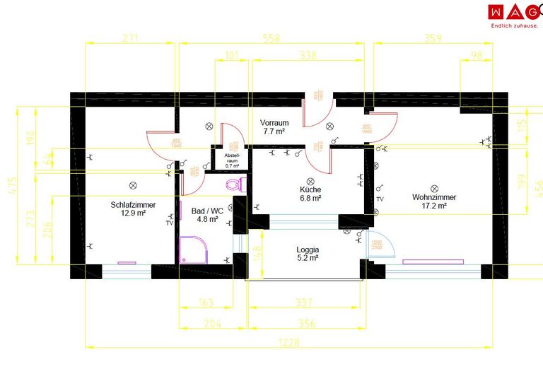 Wohnungsplan