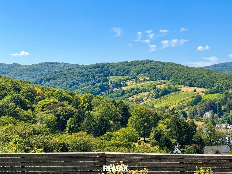 Ausblick vom Garten