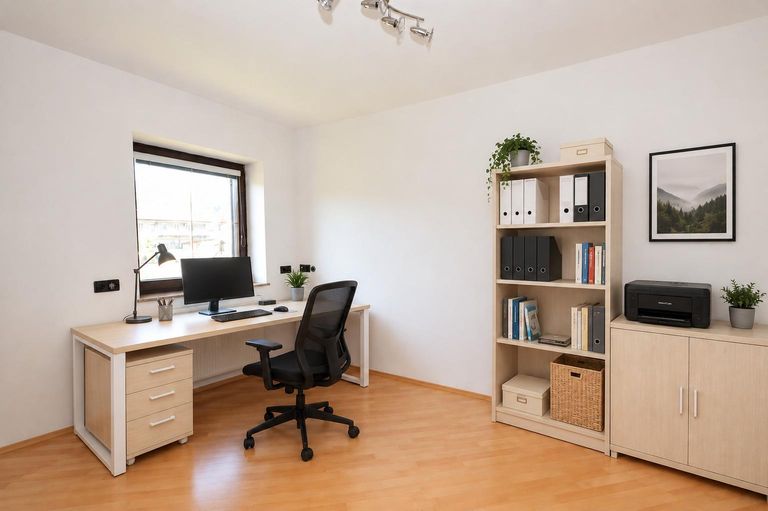 Arbeitszimmer OG (virtuell eingerichtet)