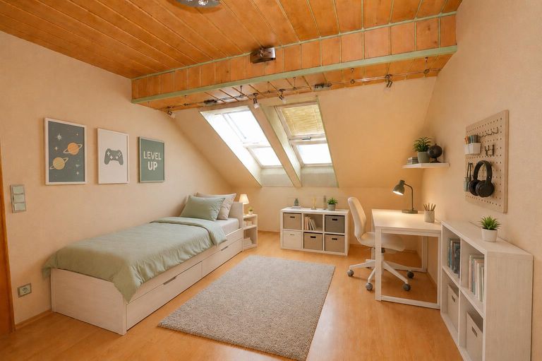 Kinderzimmer OG (virtuell eingerichtet)