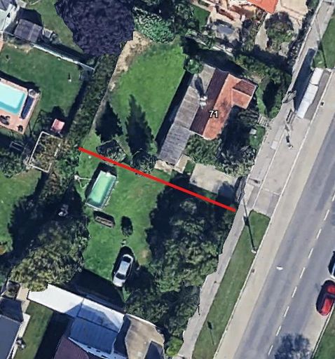 Google Earth linie