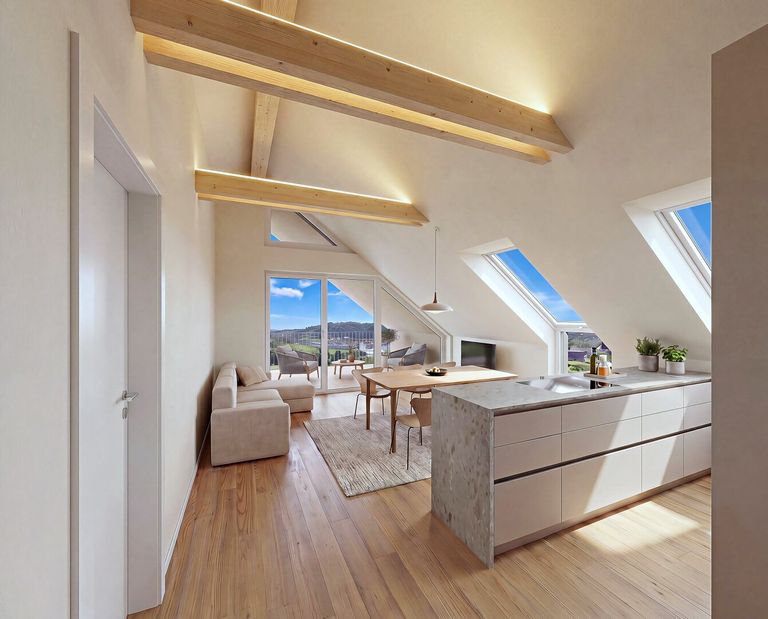 Penthouse Wohnung (Haus 1)