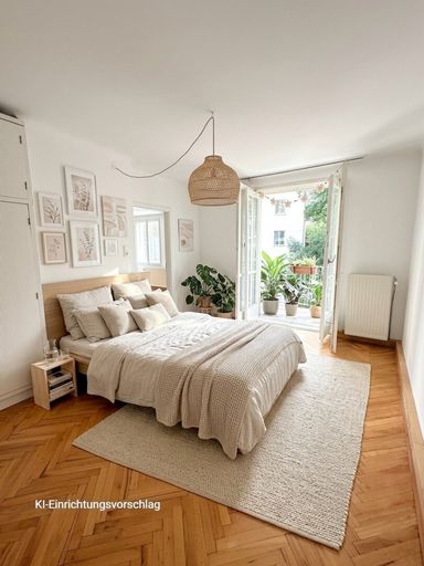 Balkonzimmer KI-Einrichtungsvorschlag