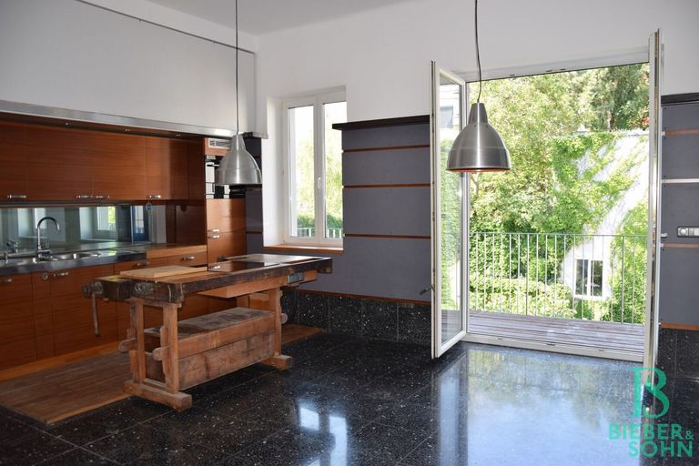 Wohnraum/Blick Balkon