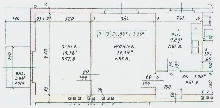 Jesuitenmühlstrasse Obj.3351 Plan